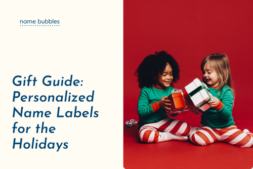 Gift Guide: Personalized Name Labels for the Holidays