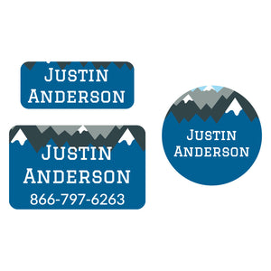 mountain top clothing labels pack