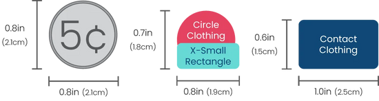 clothing labels pack size comparison guide