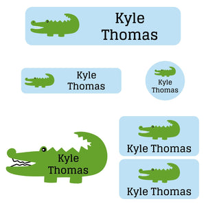 personalized alligator name labels