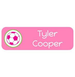 large name labels multicolor icon sweet treats