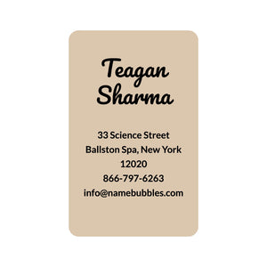 luggage tag labels neutral color sand
