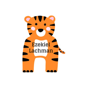 zoo animals name labels