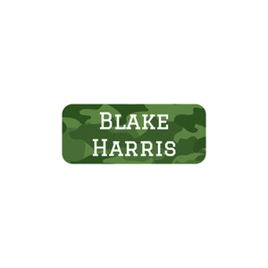 extra small clothing labels camo green