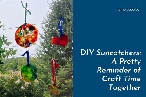 DIY Suncatchers: A Pretty Reminder of Craft Time Together