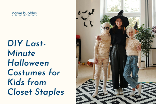 DIY Last-Minute Halloween Costumes for Kids from Closet Staples
