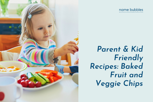 Parent & Kid Friendly Recipes: Baked Fruit and Veggie Chips
