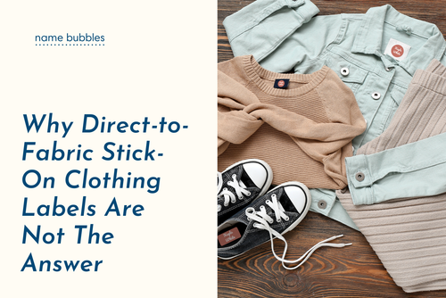 Why Direct-to-Fabric Stick-On Clothing Labels Are Not The Answer