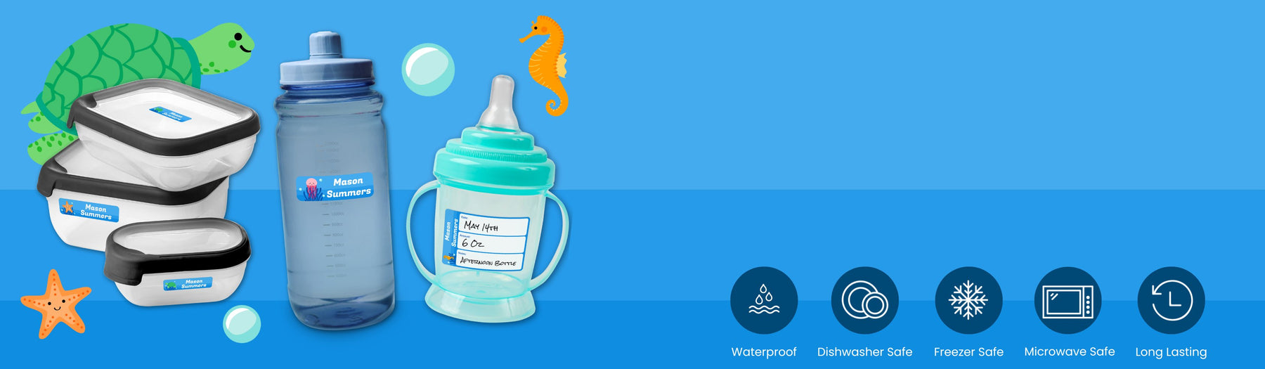 Dishwasher-Safe Labels