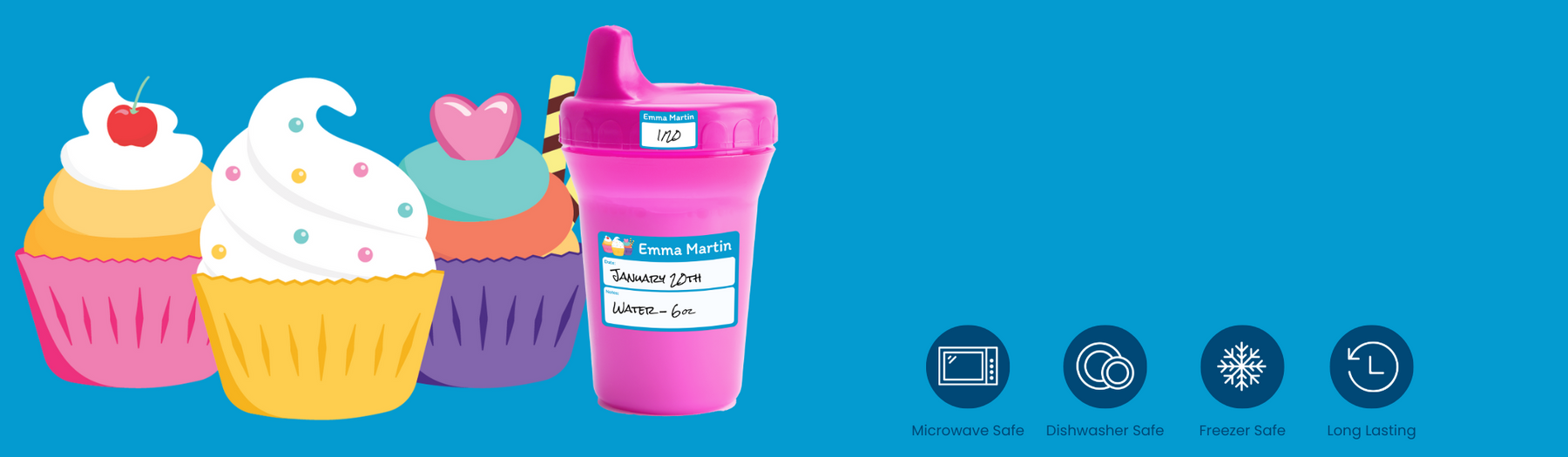Sippy Cup Labels