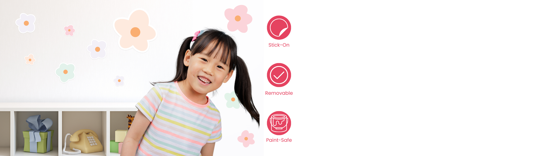 Wall decals desktop banner