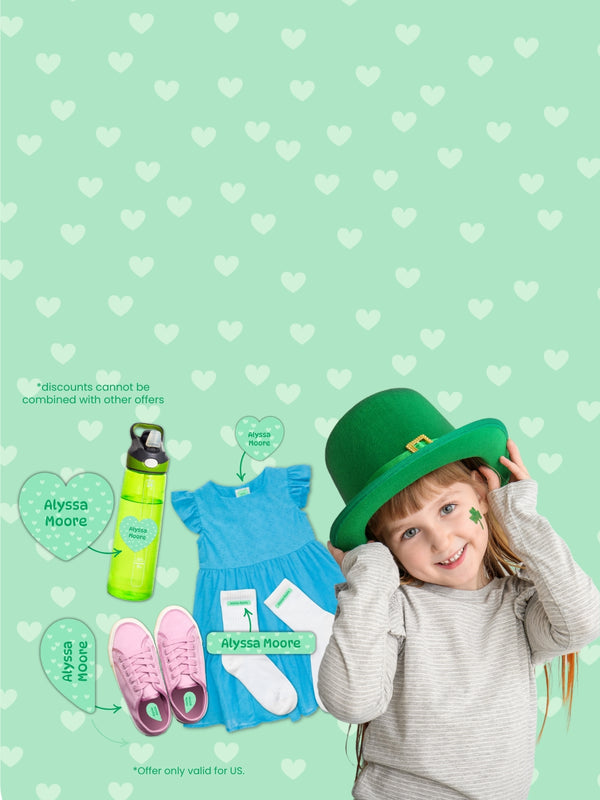 Laundry-safe name labels for kids