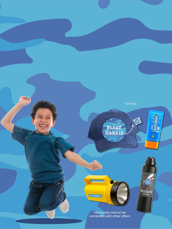 Name labels for kids' camp