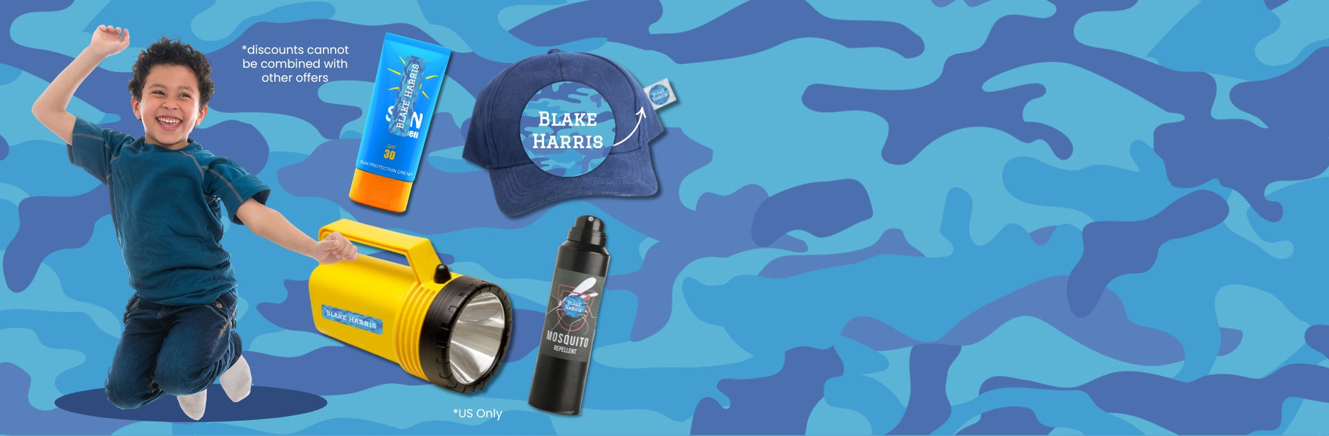 Name labels for kids' camp