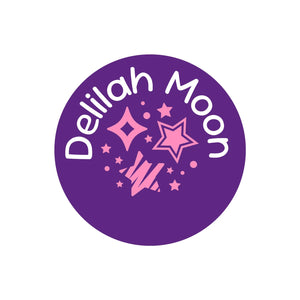 circle name labels stars purple pink