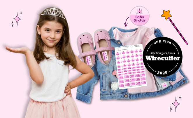 Clothing labels for kids