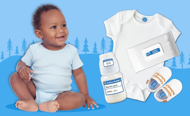 Kids name labels for daycare essentials