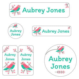daycare name stickers for kids in roller