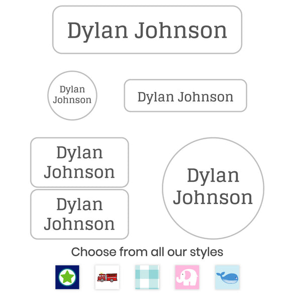 Custom Daycare Labels Pack