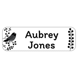 large rectangle name labels in raven