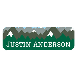 large name labels mountain top green