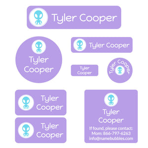 multicolor icon mega daycare labels pack salt water taffy
