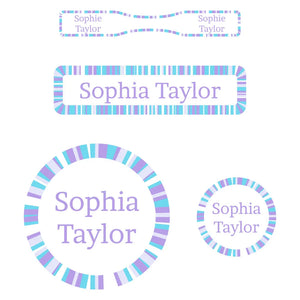 baby labels pack confetti salt water taffy