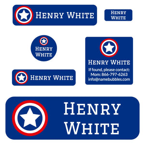 all star school labels pack
