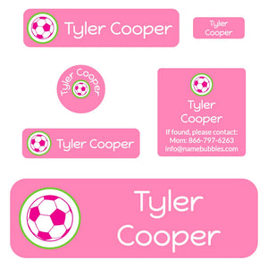 personalized school labels for kids in multicolor icon sweet treats