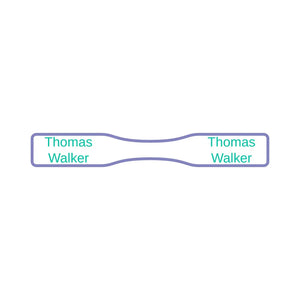 wrap around pacifier name labels in bands pacific surf