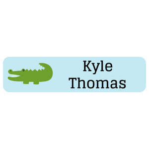 rectangle name labels alligator light blue