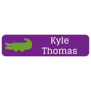 rectangle name labels alligator purple