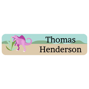 rectangle name labels dinosaurs tan