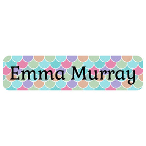 rectangle name labels mermaid pattern rainbow