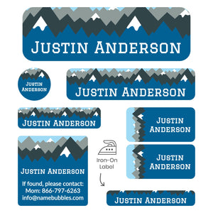 Mountain Top Sleepaway Camp Labels Pack