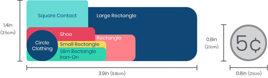 Name Bubbles sleepaway camp labels pack size comparison chart