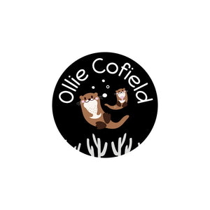 circle clothing labels otter black