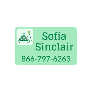 contact clothing labels princess green
