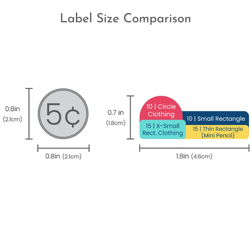 Custom Small Labels Pack | Name Bubbles