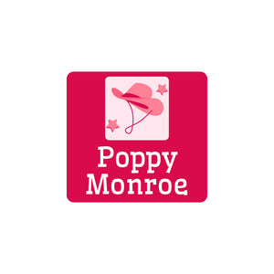 square clothing labels western pink