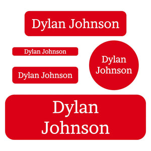 waterproof labels pack one color candy apple