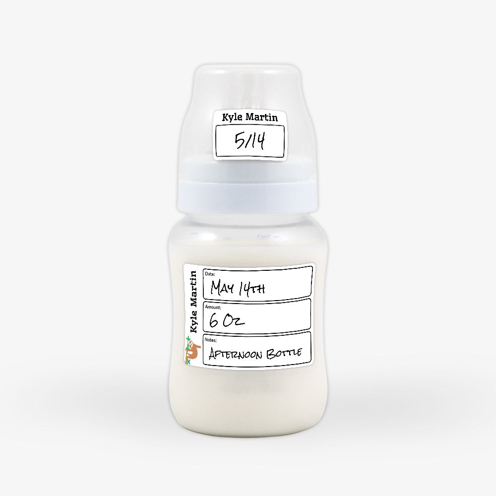 Bottle Labels Reuse Bottles For Second Baby Custom Baby Bottle