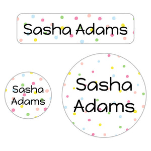 pom pom baby labels pack