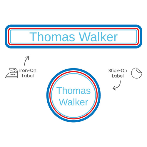 Bands Camp Clothing Labels Pack | Name Bubbles