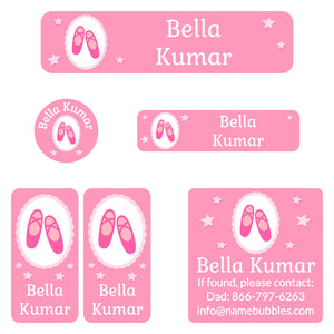 ballet camp labels pack