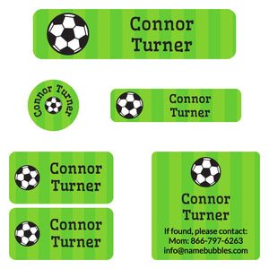 soccer camp labels pack