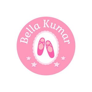 circle ballet name labels