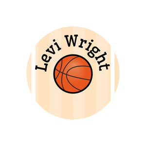 basketball circle name labels