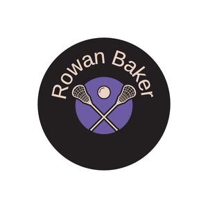 lacrosse purple circle name labels