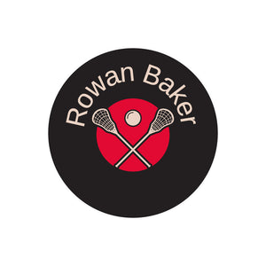 lacrosse red circle name labels